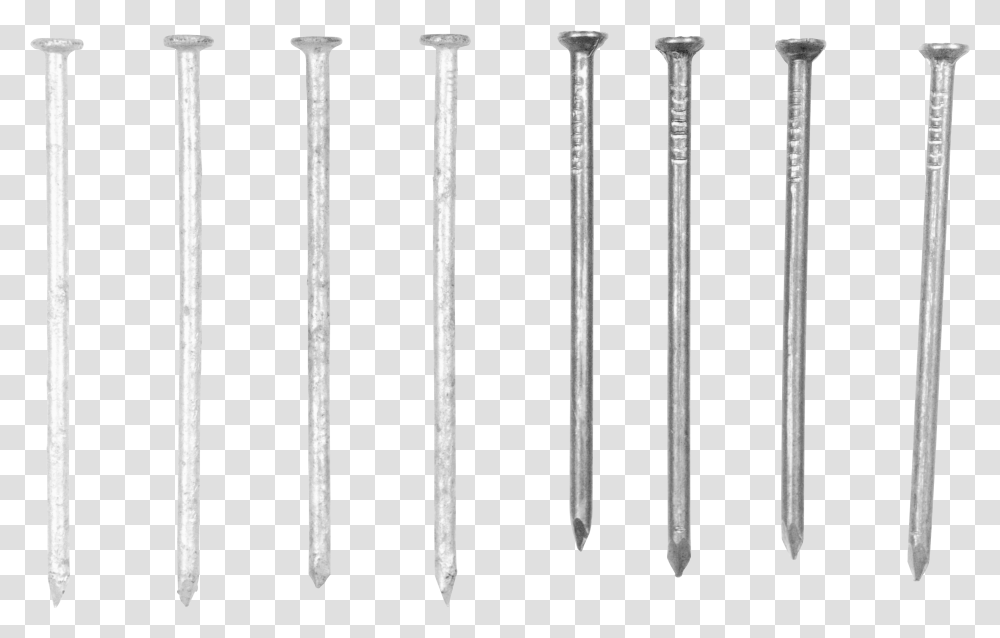 Metal Nail Collections Nail Metal, Sword, Blade, Weapon, Weaponry Transparent Png