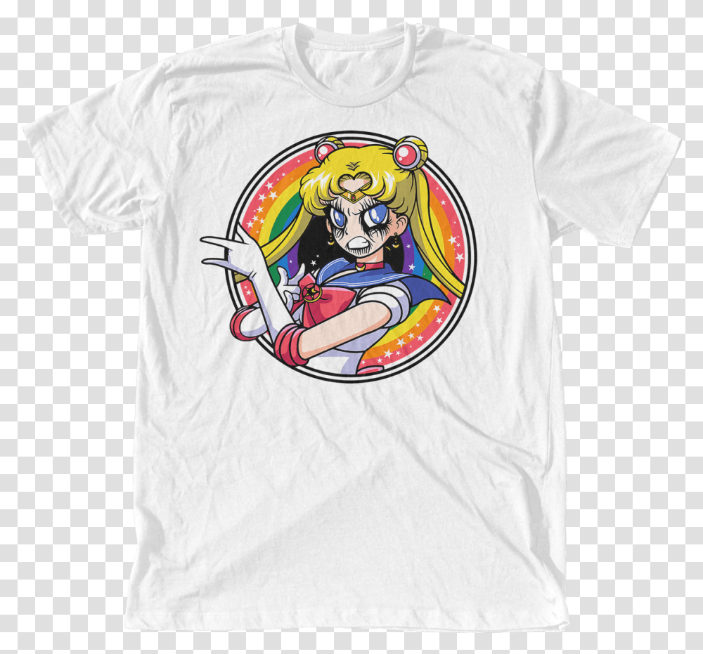 Metal Sailor Moon Tee T Shirt Jordan Retro, Apparel, T-Shirt Transparent Png