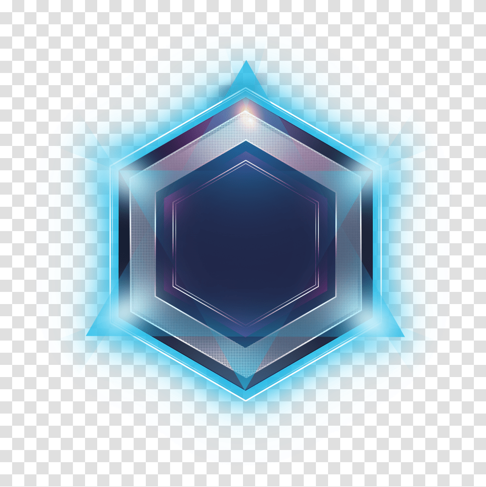 Metal Shield Effects Free Hq Clipart Hexagon Shield Transparent Png