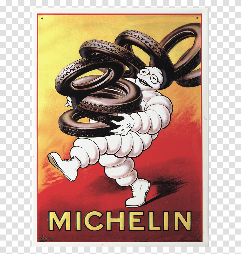 Metal Sign Michelin Man Advertisements, Poster, Shoe, Animal Transparent Png