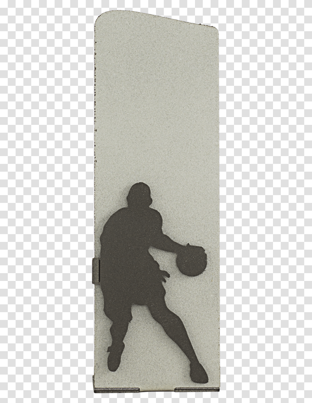 Metal Silver Basketball Silhouette Trophy Ping Pong, Person, Outdoors, Hand Transparent Png