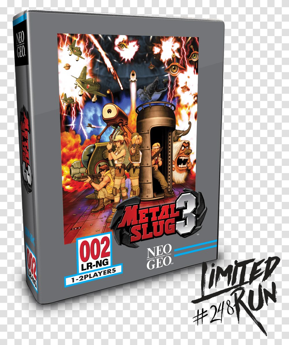 Metal Slug 3 Neo Geo Cover, Arcade Game Machine, Dvd, Disk, Poster Transparent Png