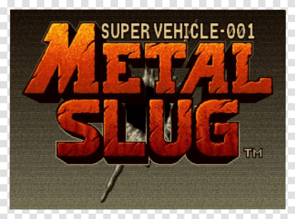 Metal Slug Metal Slug, Word, Alphabet, Quake Transparent Png