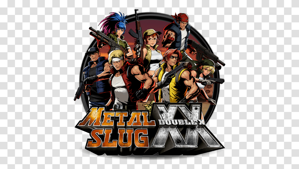 Metal Slug Xx Wallpapers Video Game Metal Slug Xx, Person, Helmet, Sunglasses, Advertisement Transparent Png