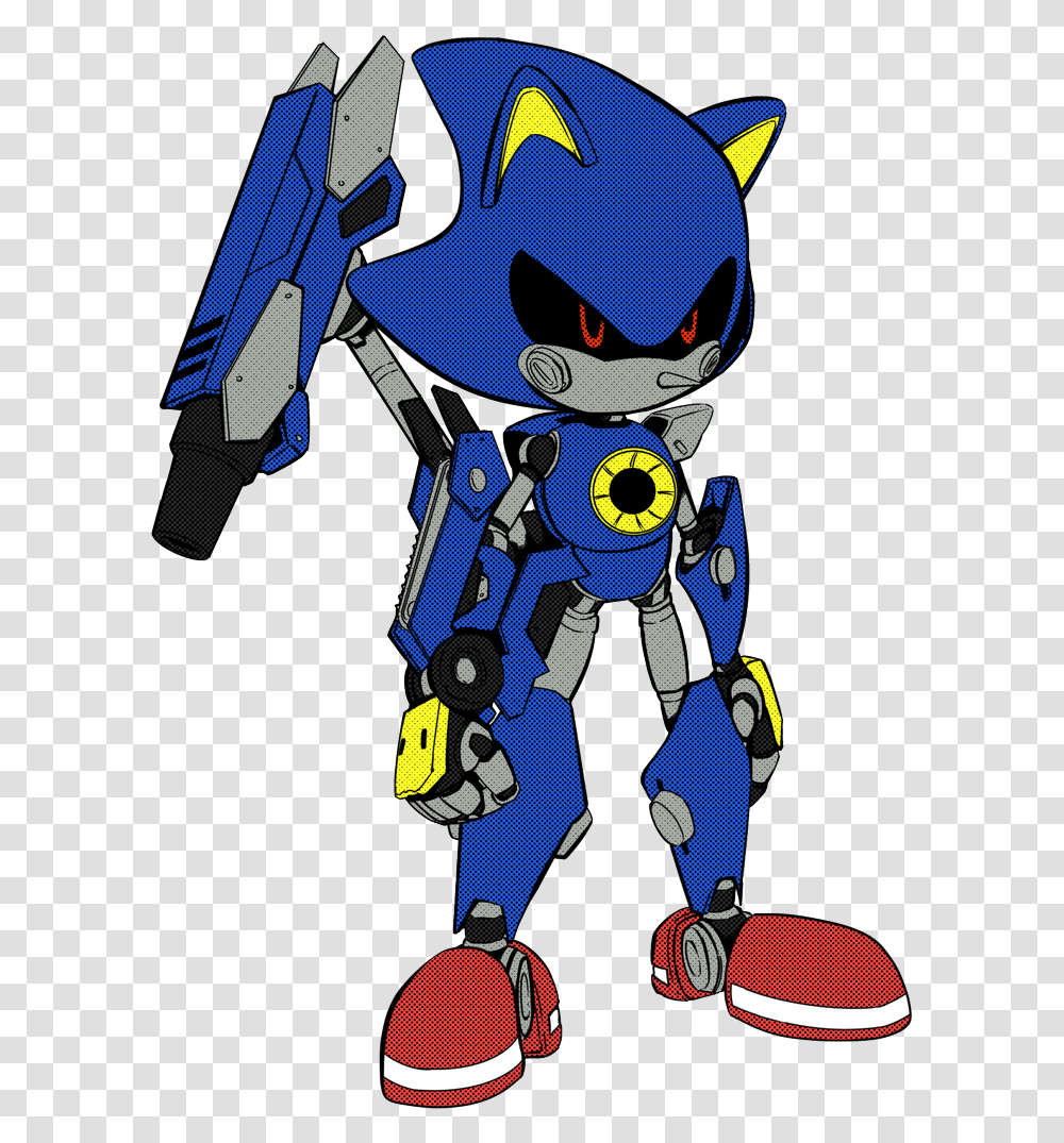 Metal Sonic Good Guy, Robot Transparent Png