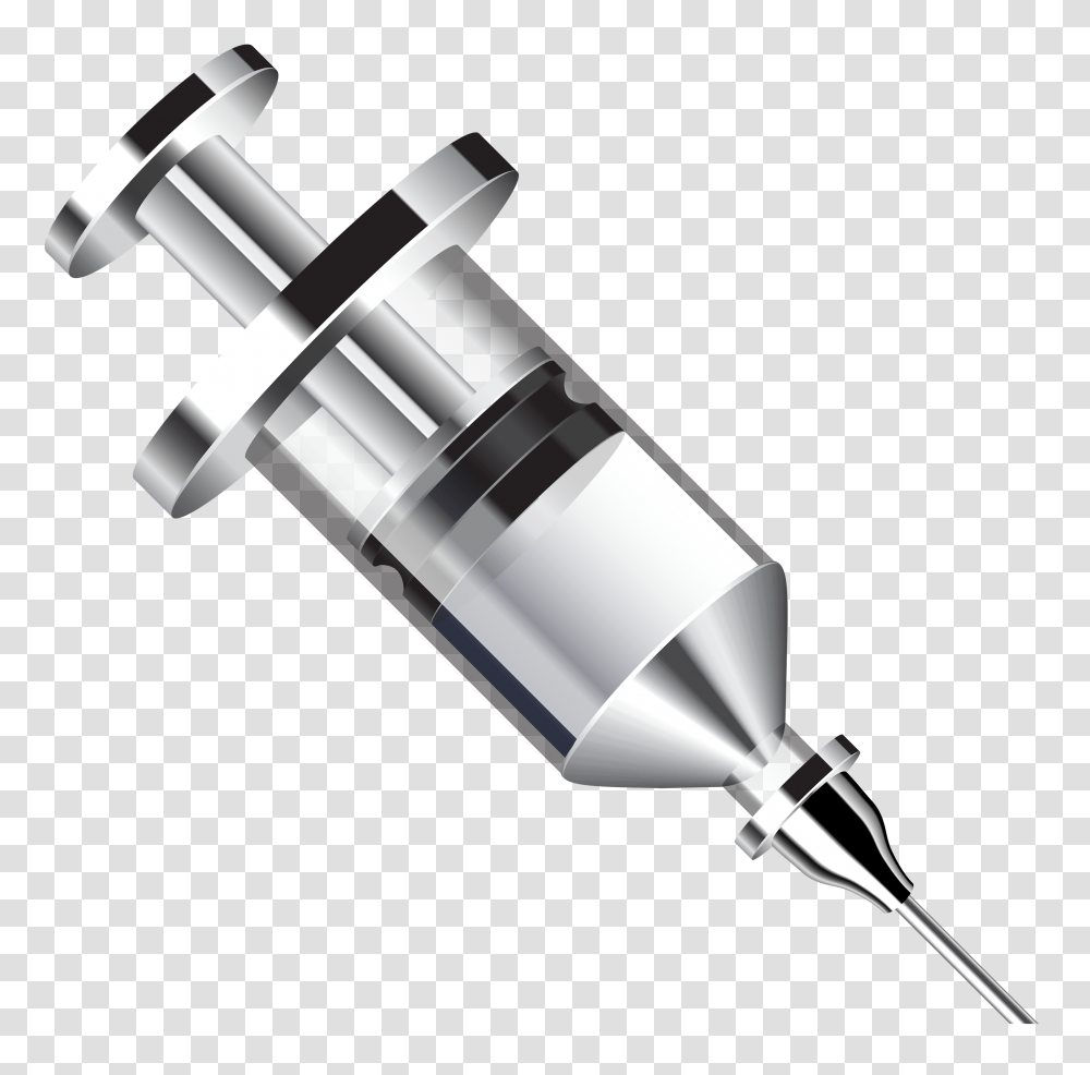 Metal Syringe Clipart, Steamer, Staircase, Power Drill, Tool Transparent Png