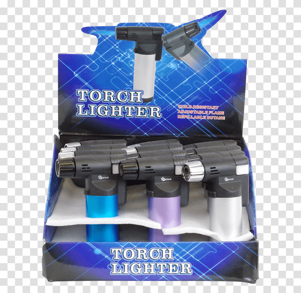 Metal Torch Lighter Revolver, Power Drill, Tool, Binoculars, Microscope Transparent Png