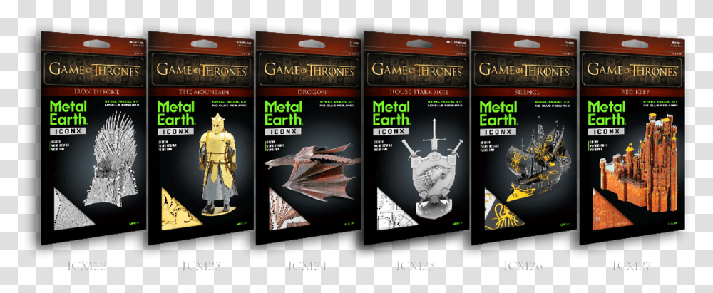 Metalearth Game Of Thrones Game Of Thrones Metal Earth Models, Book, Person Transparent Png