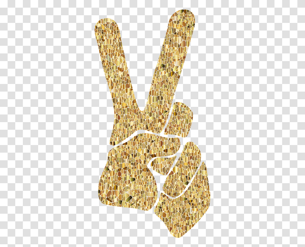 Metalfashion Accessoryglitter Clipart Royalty Free Peace Sign With Fingers Background, Chandelier, Lamp, Food, Toast Transparent Png