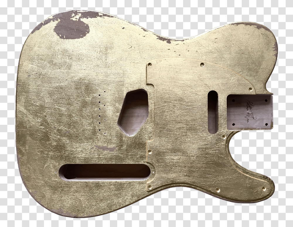 Metallic Relic Mars Body Telecaster Aged Gold, Leisure Activities, Guitar, Musical Instrument, Hole Transparent Png