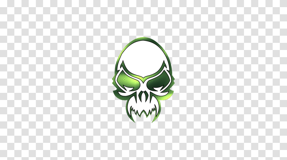 Metallic Skull Vector Clip Art, Plant, Green, Emblem Transparent Png