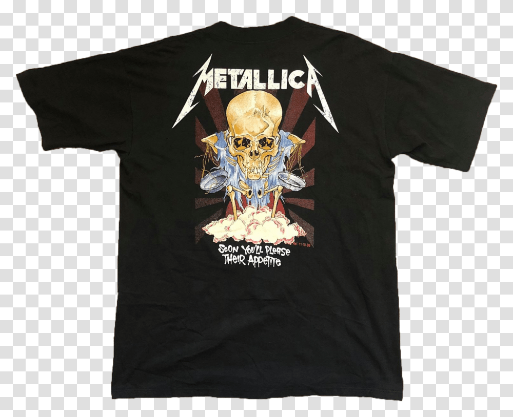 Metallica Drawing Doris, Apparel, T-Shirt, Sleeve Transparent Png