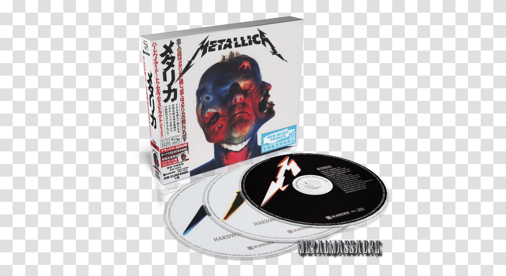 Metallica Hardwired To Self Destruct Japanese, Disk, Dvd, Person, Human Transparent Png