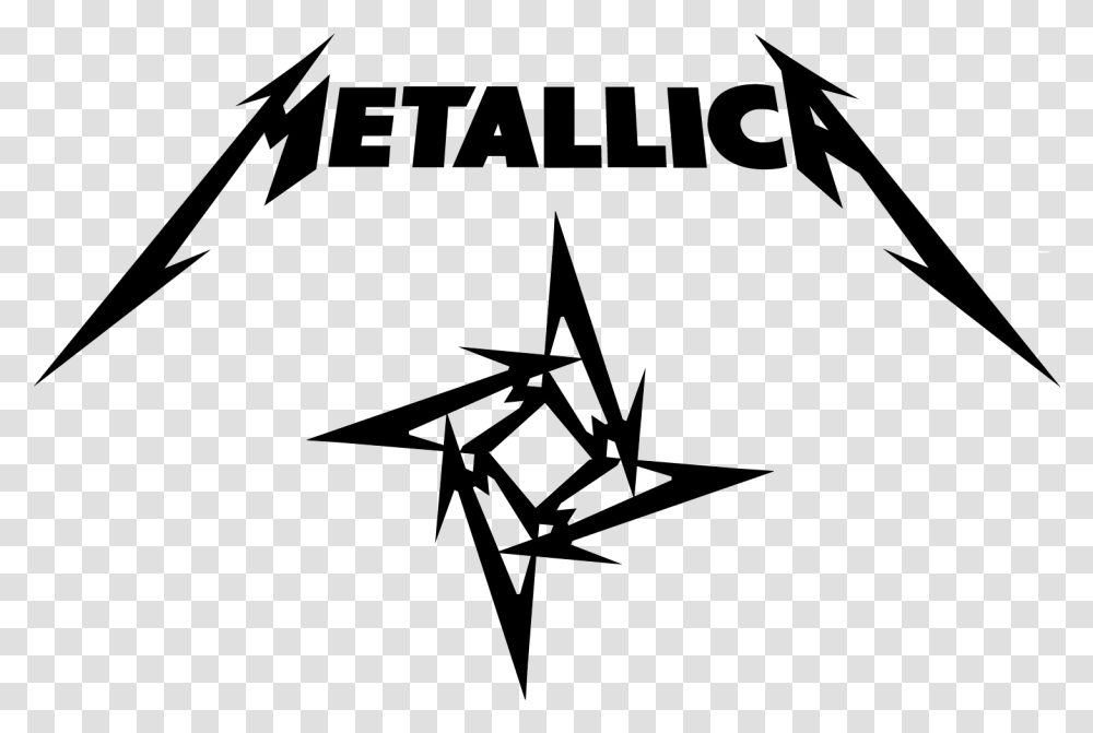 Metallica Logo, Construction Crane, Spider Web, Star Symbol Transparent Png