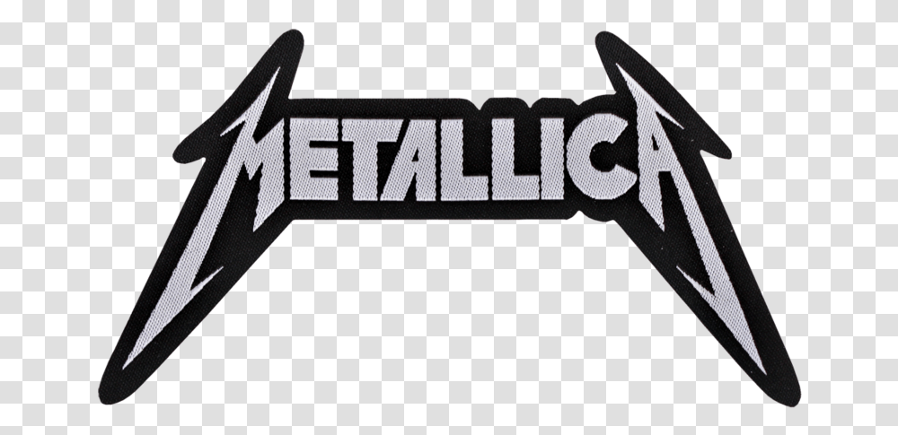Metallica Logo Cut Out Metallica Logo, Weapon, Weaponry, Trademark Transparent Png
