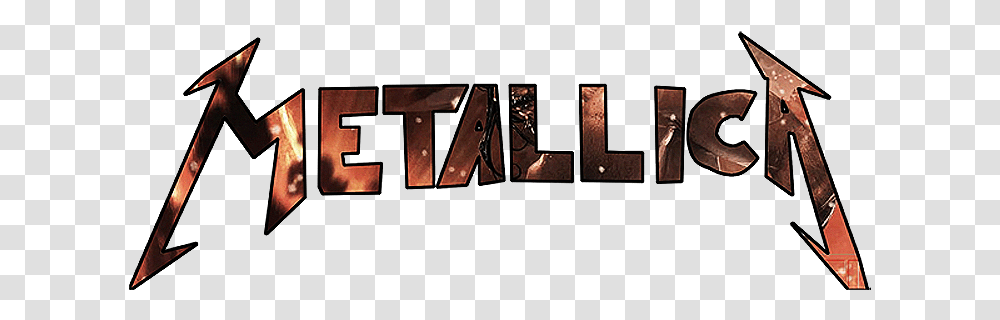 Metallica Logo Plywood Full Size Plywood, Text, Rust, Alphabet, Cross Transparent Png