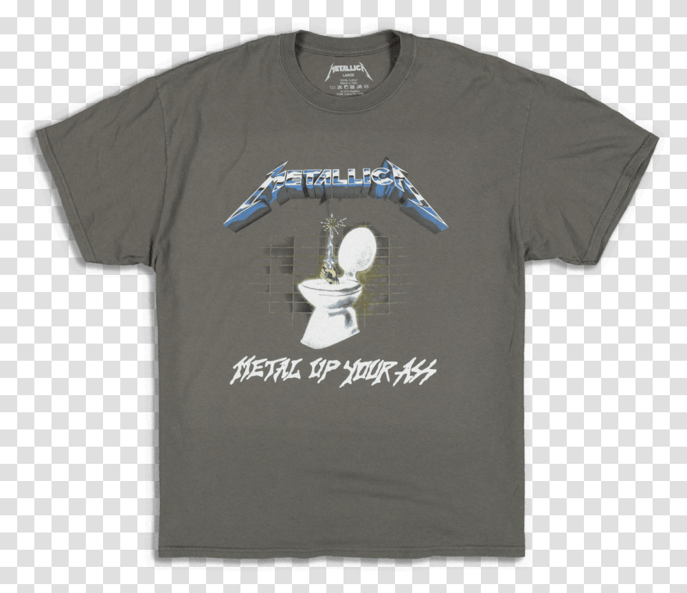 Metallica Metal Up Your Ass, Apparel, T-Shirt Transparent Png