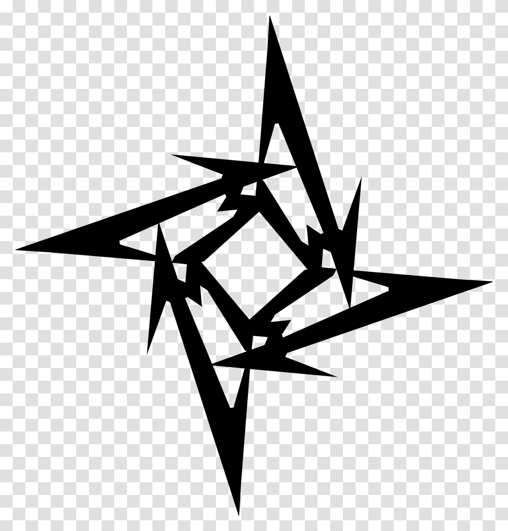Metallica Ninja Star Logo, Gray, World Of Warcraft Transparent Png