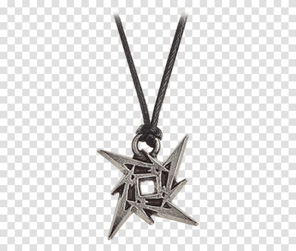 Metallica Ninja Star Metallica Necklaces, Hook, Anchor, Symbol Transparent Png