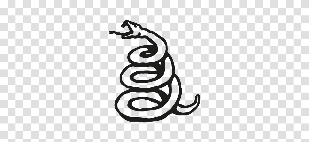 Metallica Snake Logo Vector In And Format, Calligraphy, Handwriting, Label Transparent Png
