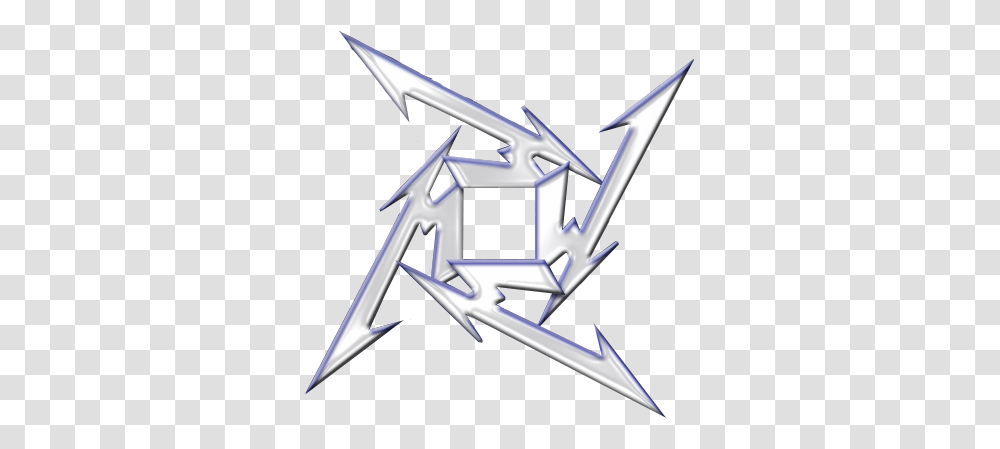 Metallicastar Metallica Ninja Star Full Size Architecture, Symbol, Recycling Symbol, Sink Faucet, Emblem Transparent Png