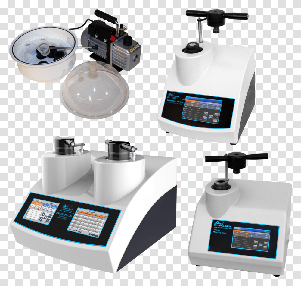 Metallography Compression Mounting Presses Machine Tool, Scale, Plot, Lab Transparent Png