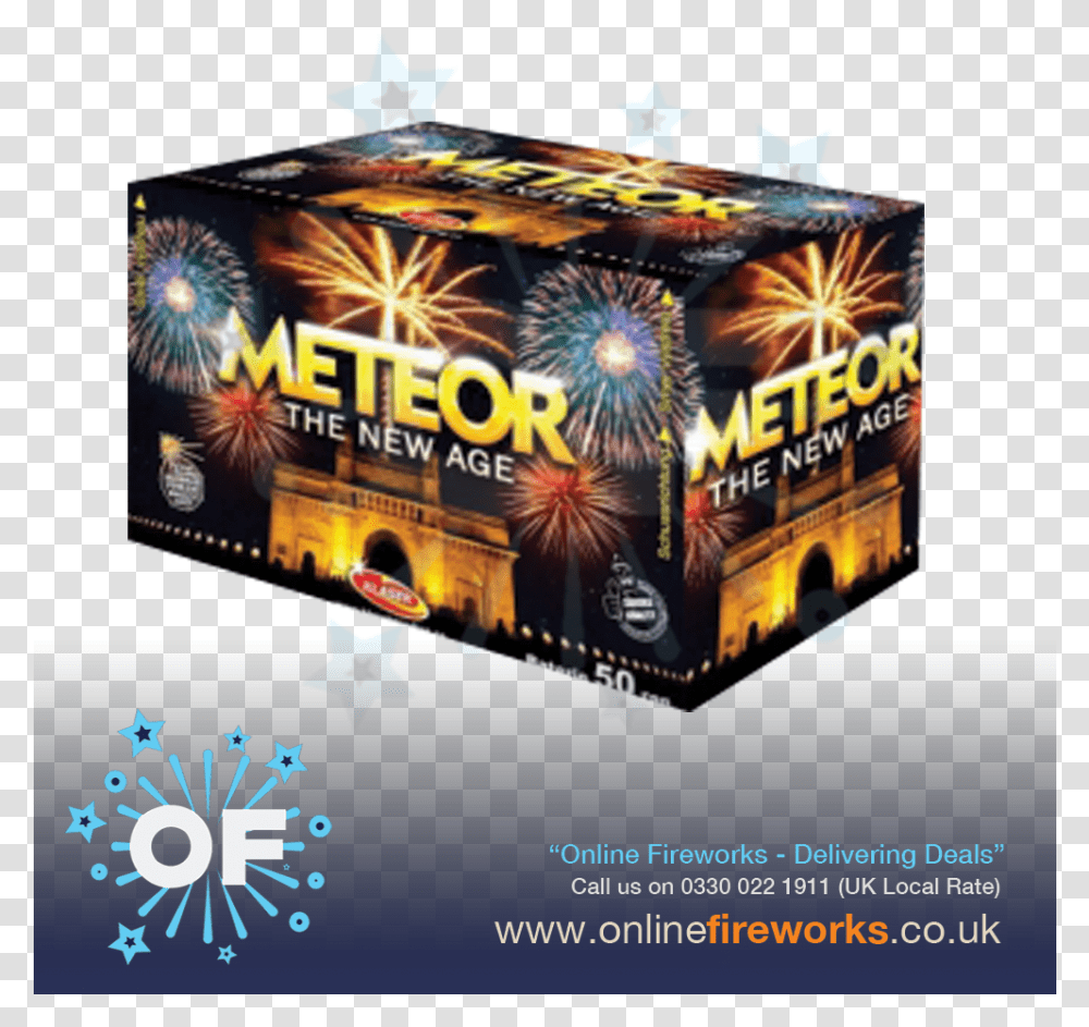 Meteor By Klasek Fireworks Flyer, Advertisement, Poster, Paper, Brochure Transparent Png