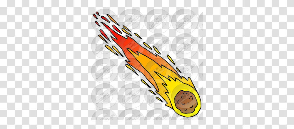 Meteor Picture For Classroom Therapy Use, Plant, Flashlight, Lamp, Bomb Transparent Png