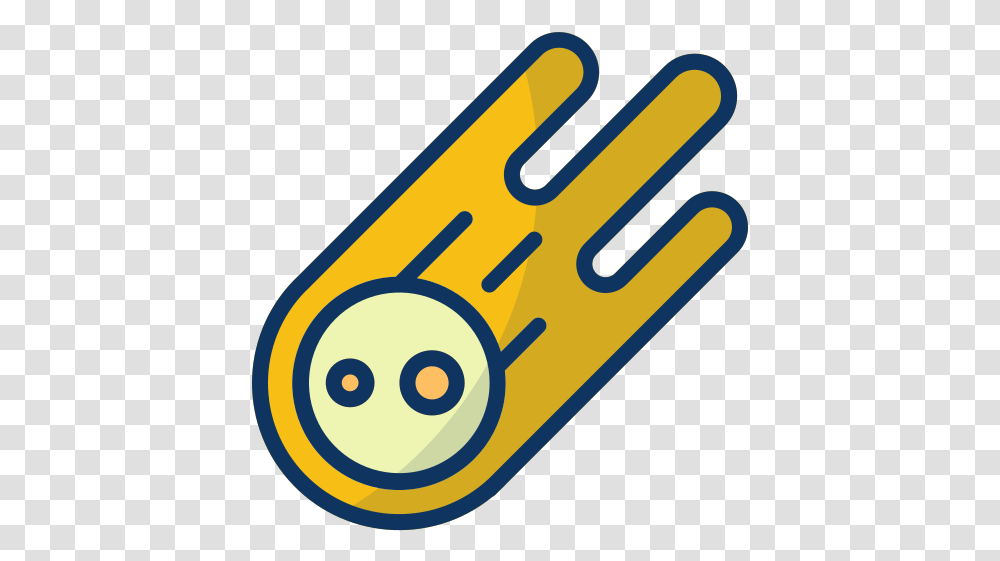 Meteor Space Asteroid Free Icon Of Filled Outline Dot, Clothing, Apparel, Glove Transparent Png