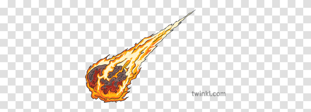 Meteorite Illustration Flame, Bonfire, Nature, Arrow, Symbol Transparent Png