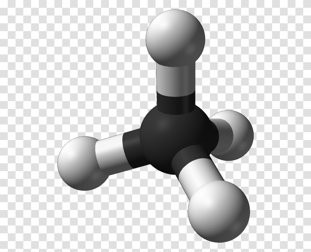 Methane Molecule Structure Atom Chemical Compound, Electronics, Machine, Lamp, Tool Transparent Png