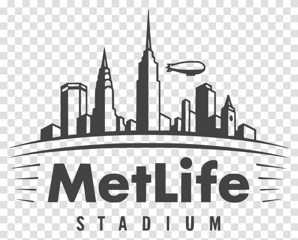 Metlife Stadium Nfl New York Giants Vector Graphics Metlife Stadium Jets Logo, Architecture, Building, Crown Transparent Png