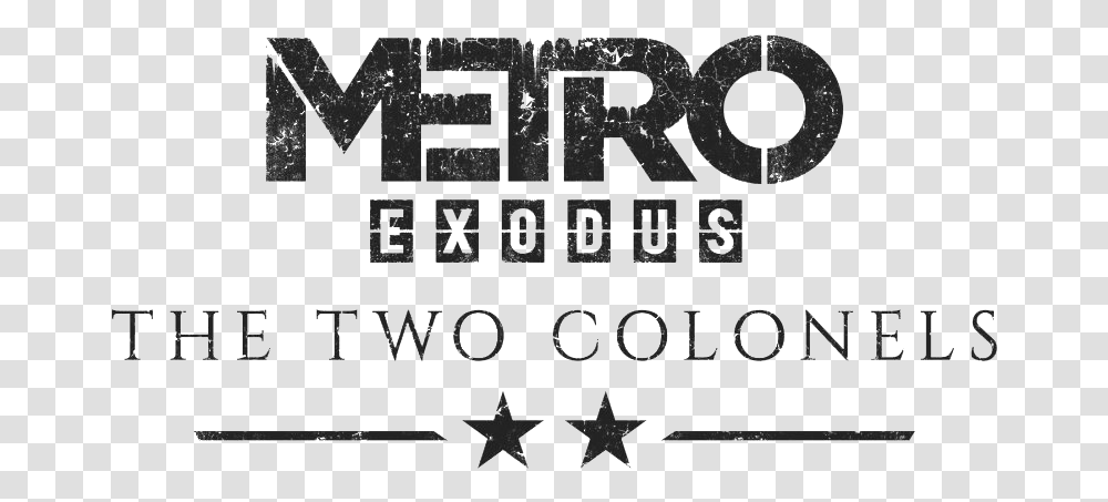 Metro Exodus Clipart Graphic Design, Alphabet, Star Symbol Transparent Png