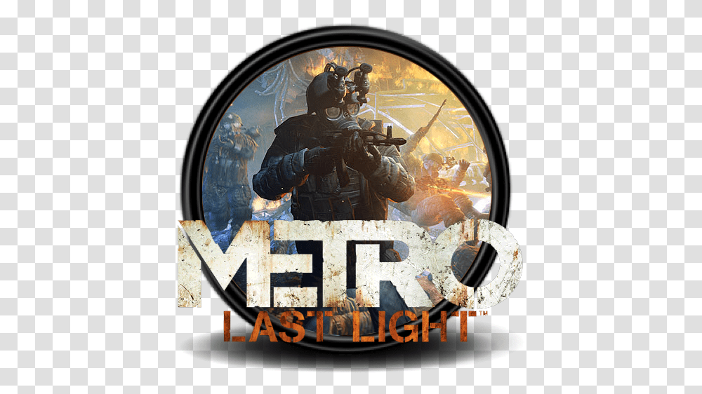 Metro File Attachment Icon Images Metro Last Light Icon, Person, Human, Poster, Advertisement Transparent Png