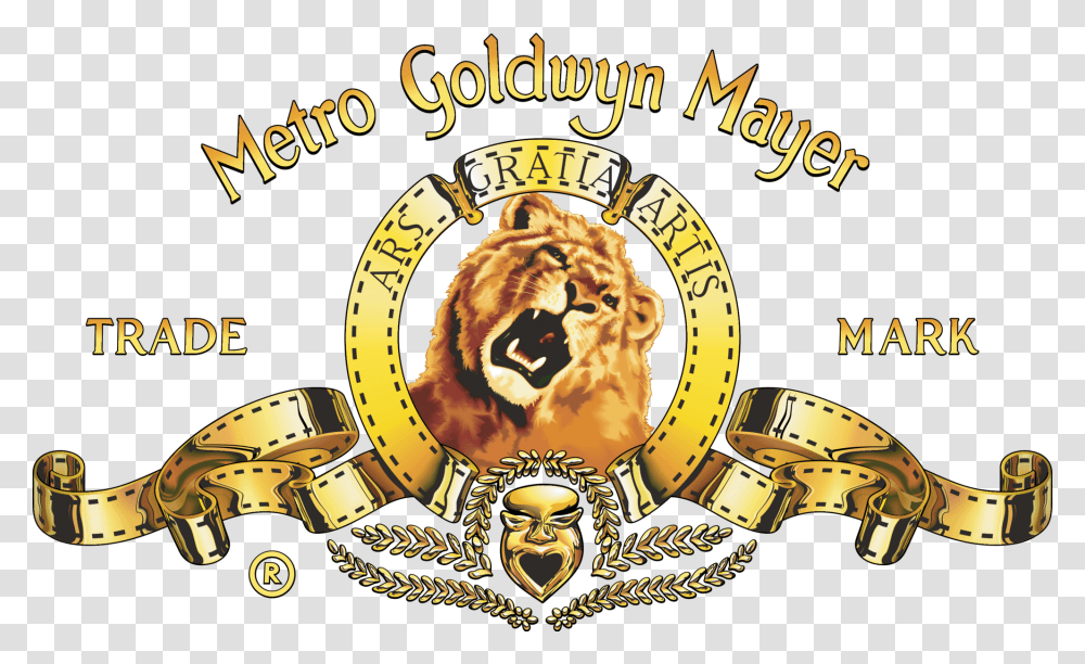 Metro Goldwyn Mayer, Logo, Trademark, Emblem Transparent Png