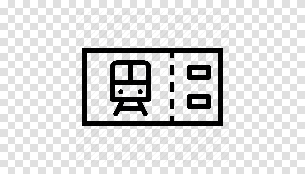 Metro Pass Public Ticket Train Transport Icon, Digital Clock Transparent Png