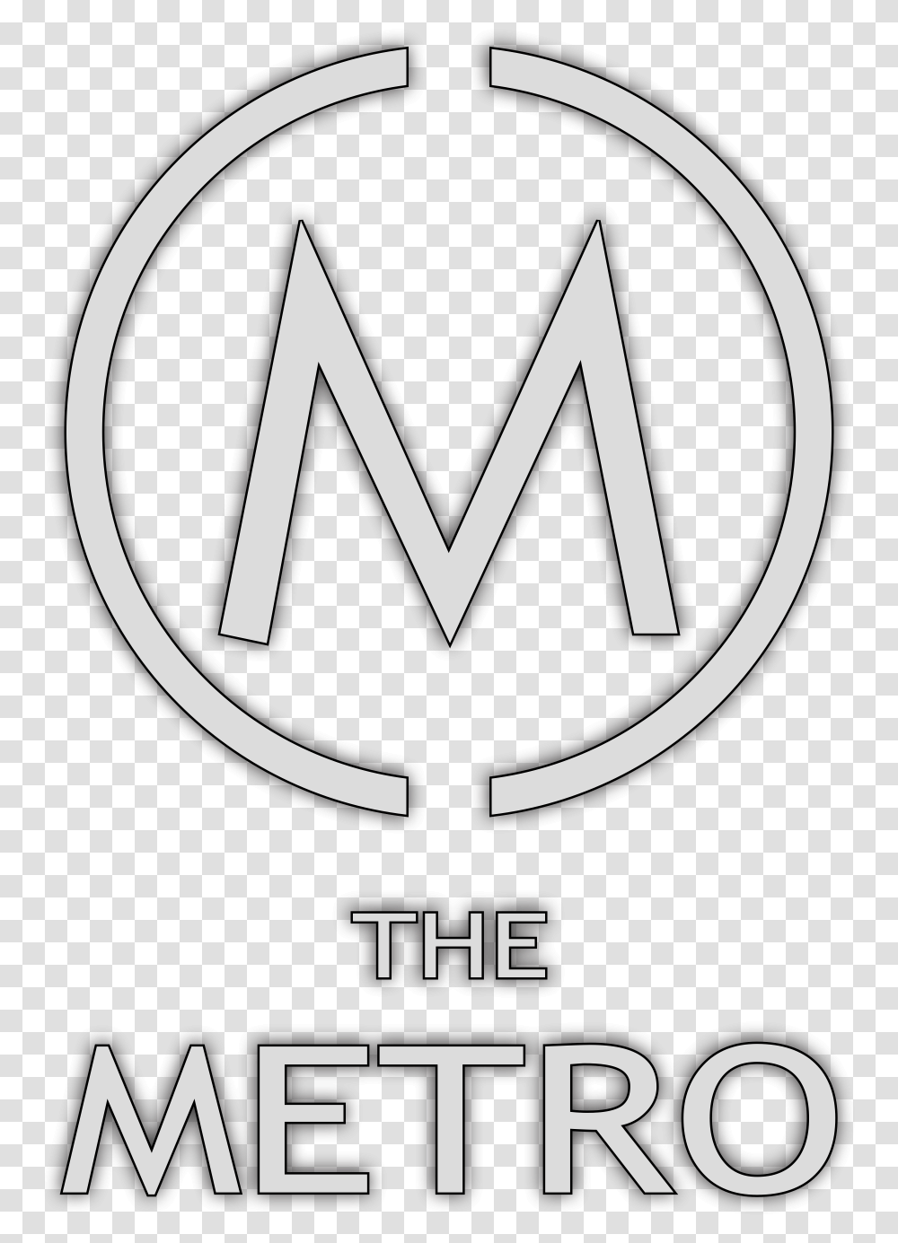 Metro Trans Emblem, Logo, Trademark, Poster Transparent Png