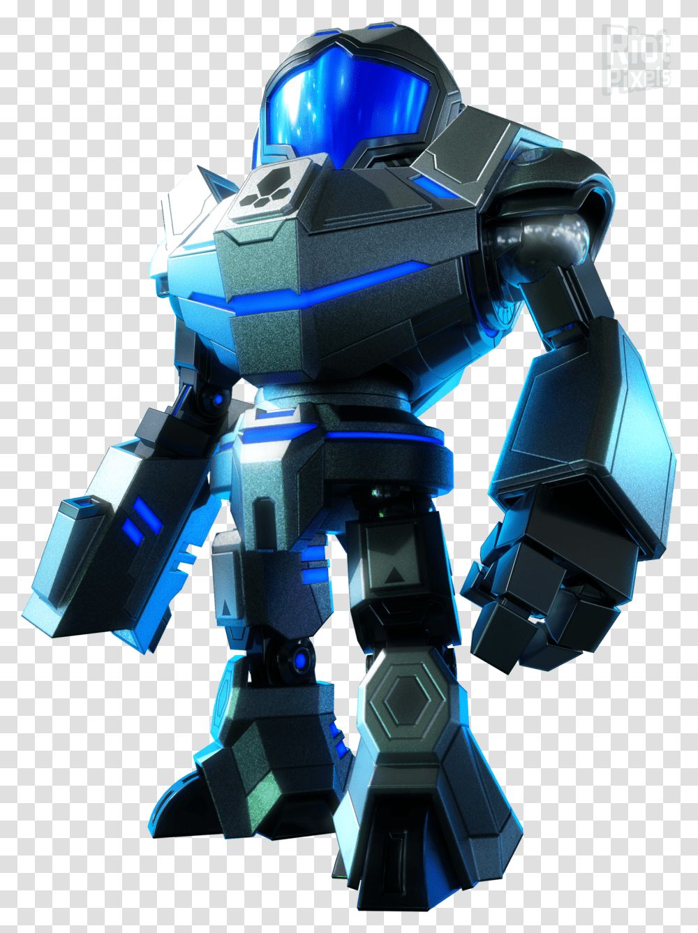 Metroid Prime Federation Force Mech, Toy, Robot Transparent Png