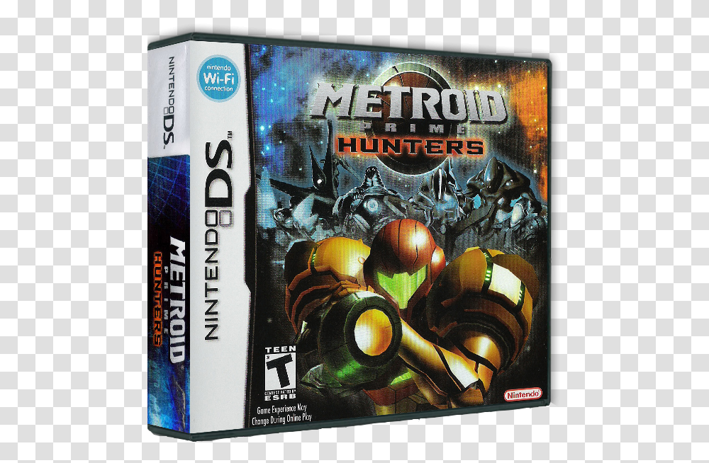 Metroid Prime Hunters, Disk, Poster, Advertisement, Dvd Transparent Png