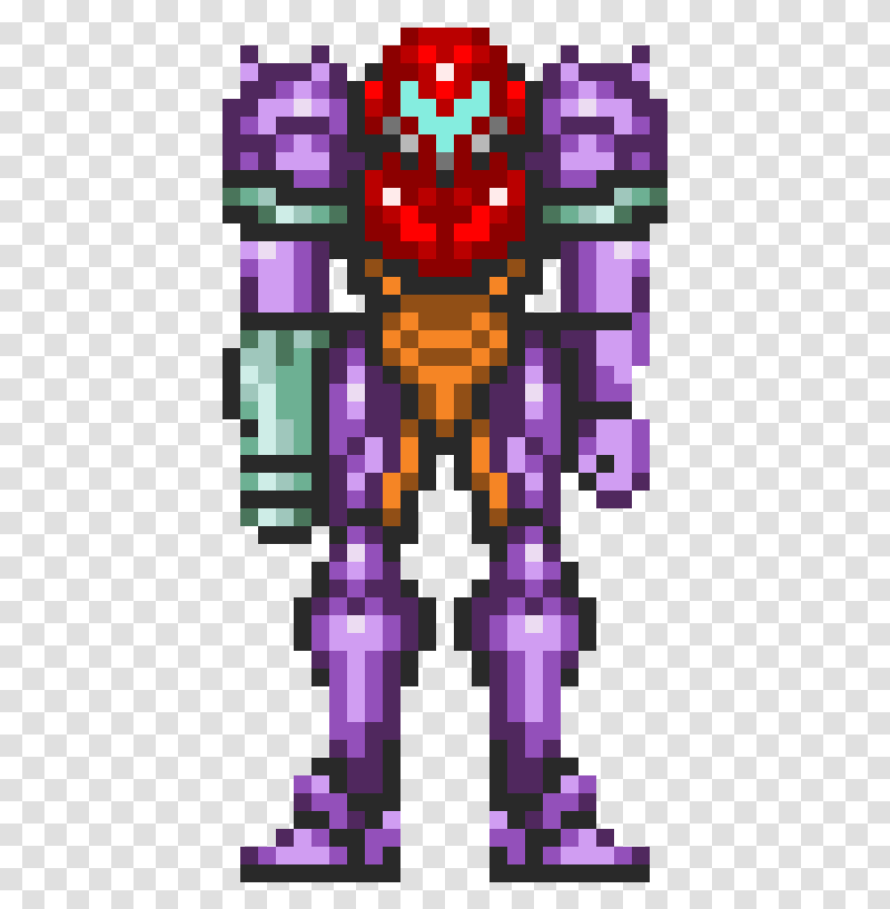 Metroid Samus Pixel Art, Rug, Game, Crossword Puzzle, Purple Transparent Png