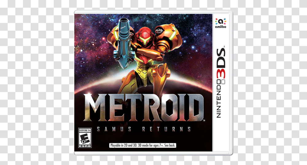 Metroid Samus Returns, Poster, Advertisement, Paper Transparent Png