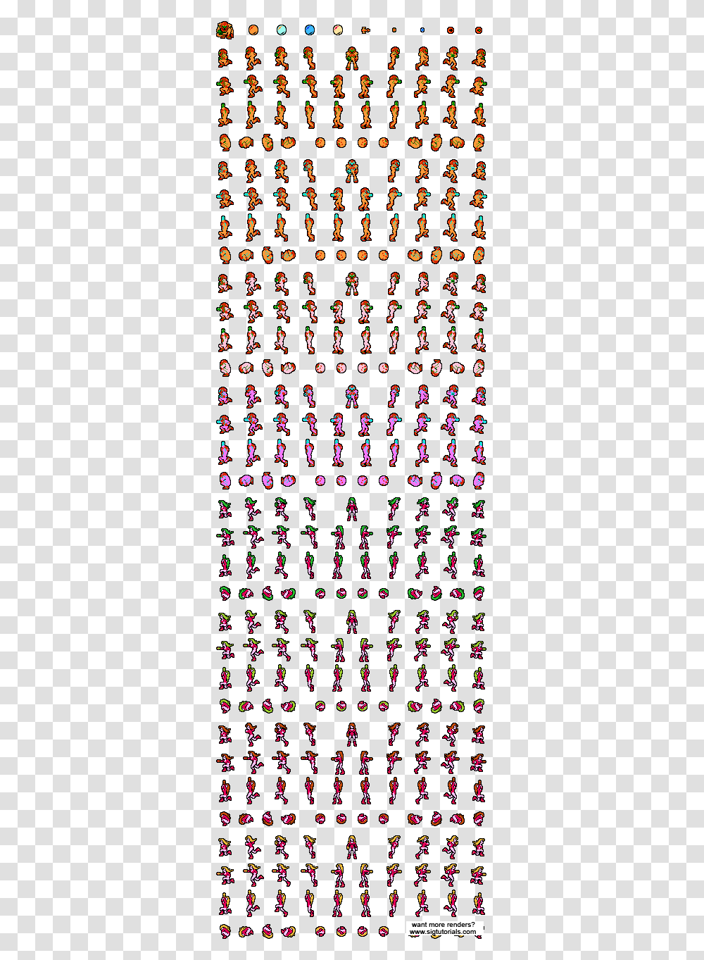 Metroid Samusaran Sheet Samus Aran Sprite Sheet, Number, Alphabet Transparent Png