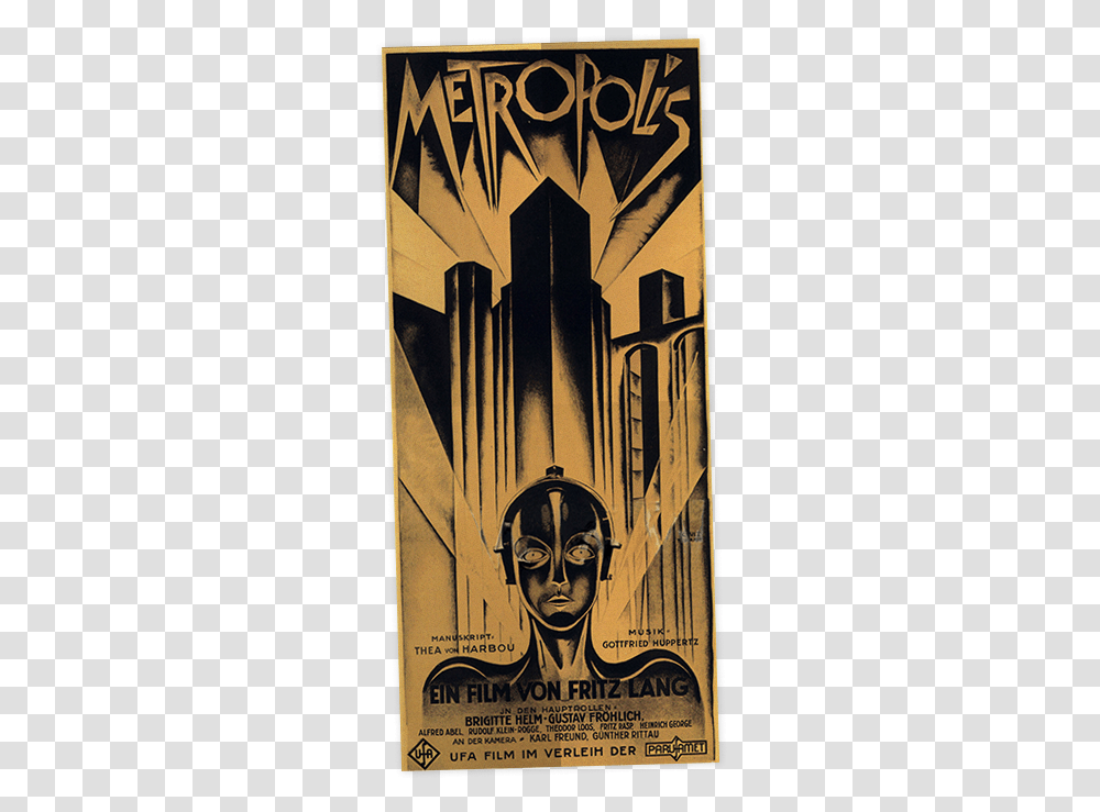 Metropolis Movie Poster Original, Architecture, Building, Tower Transparent Png