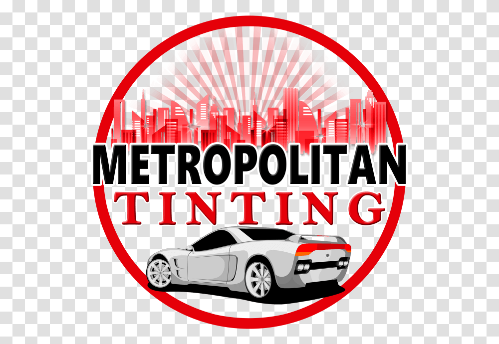 Metropolitan Tinting Supercar, Vehicle, Transportation, Wheel, Logo Transparent Png