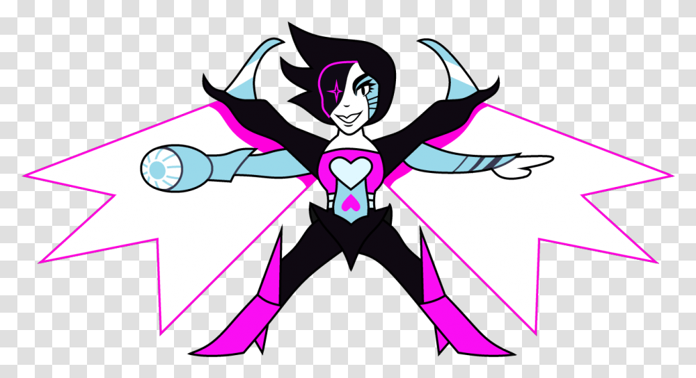 Mettaton Neo With Mettaton Ex S Color Scheme Mettaton Ex And Neo, Performer, Cape, Apparel Transparent Png