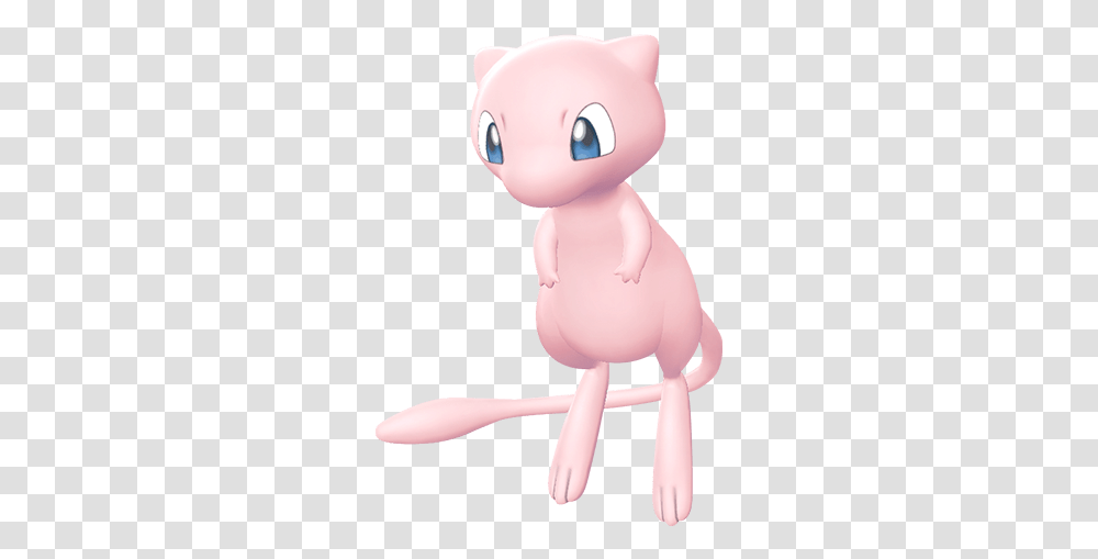 Mew Mew Let's Go Pgn, Toy, Figurine, Doll Transparent Png