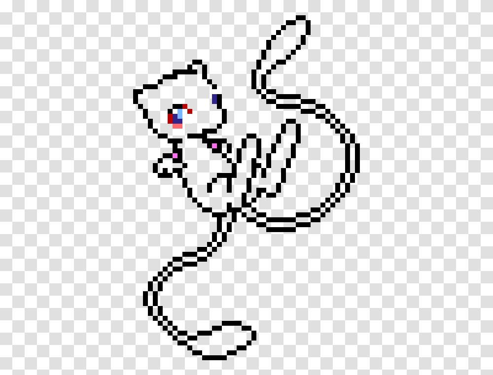 Mew Pixel Art, Pac Man Transparent Png