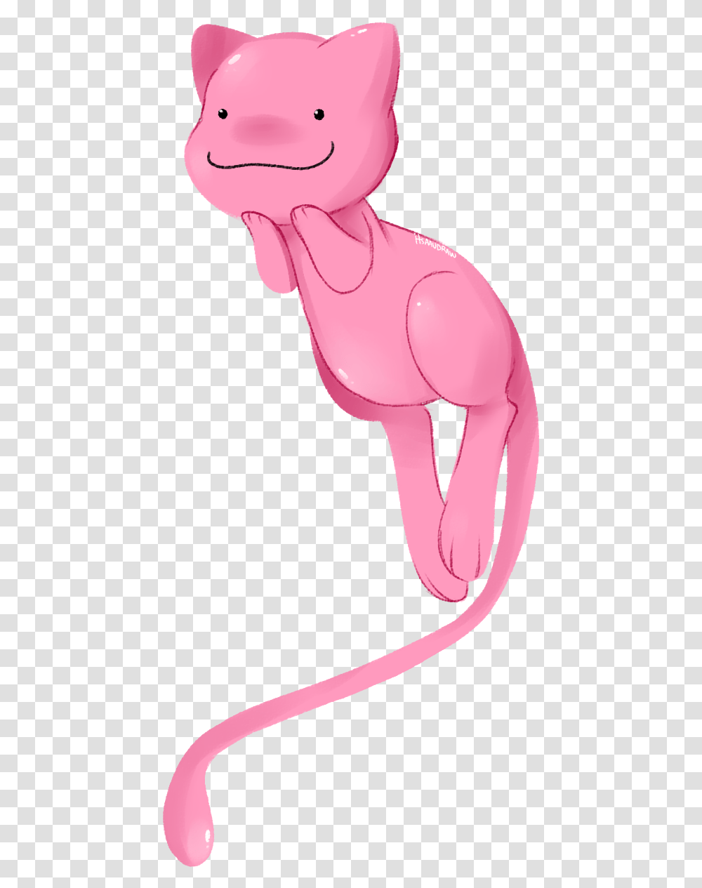 Mewtto Dittew Pokemon Ditto Fan Art, Hand, Statue, Sculpture, Arm Transparent Png