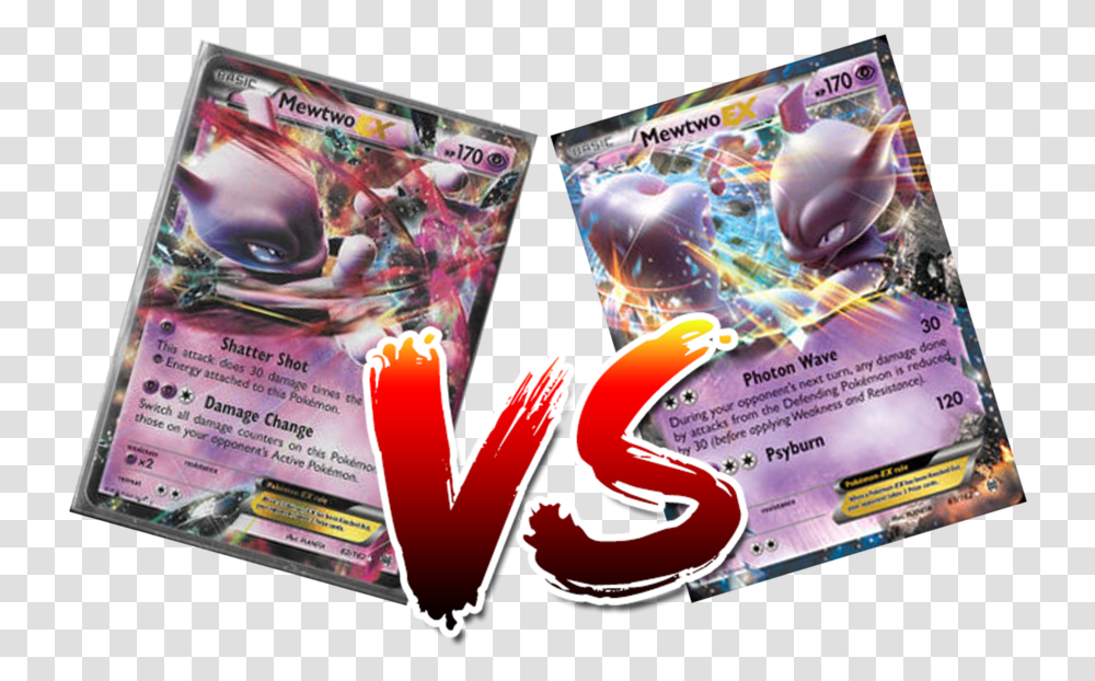 Mewtwo Ex Vs Graphic Design, Advertisement, Poster, Flyer, Paper Transparent Png