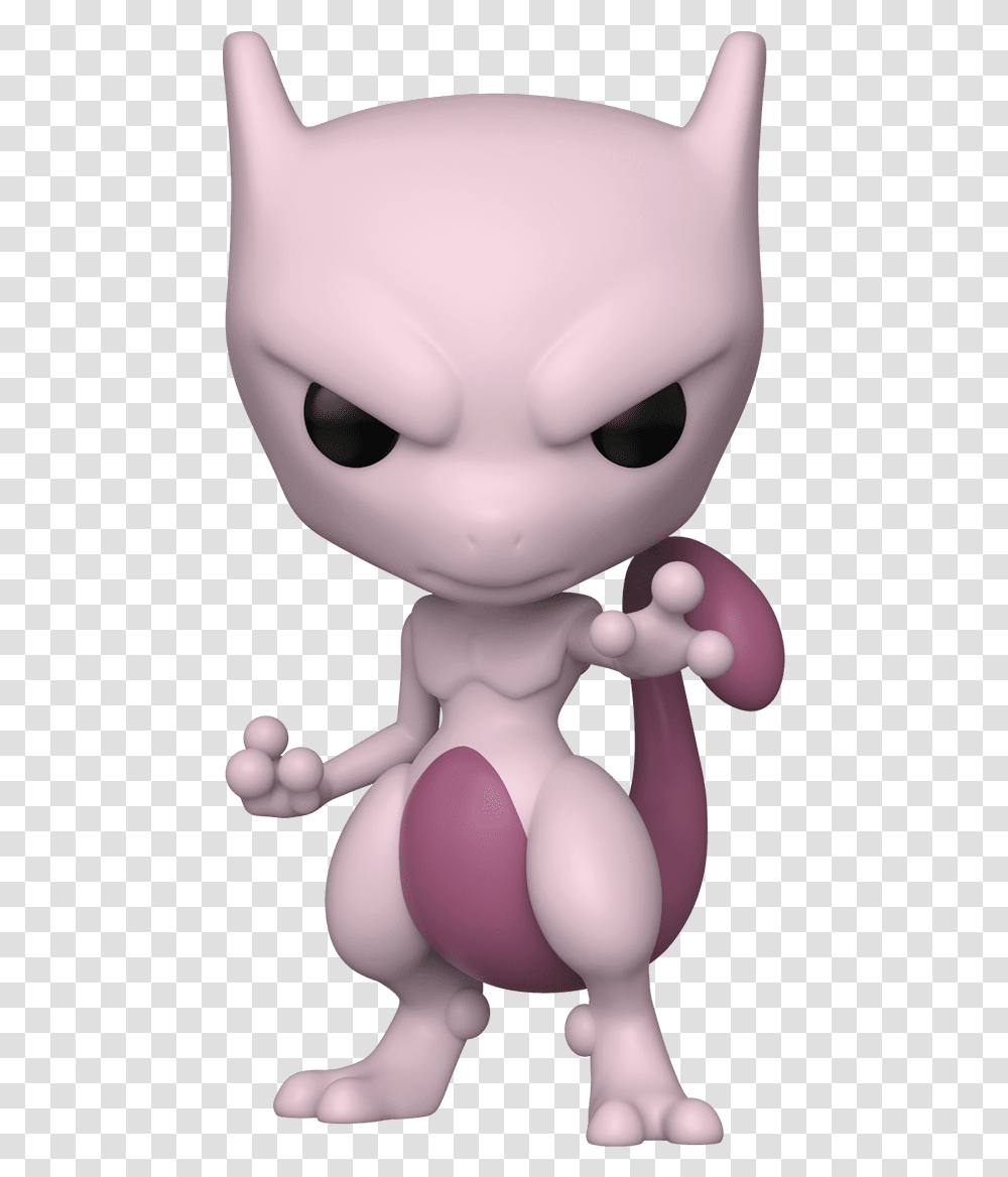Mewtwo Funko, Figurine, Doll, Toy, Alien Transparent Png